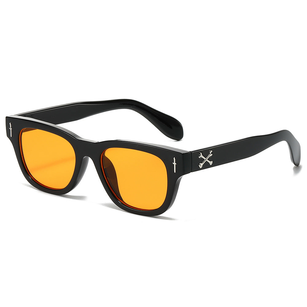 Retro-inspirierten Bold-Frame-Sonnenbrillen Brehn