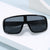 Damen modische Sportsonnenbrille mit breitem UV-Schutz Brehn