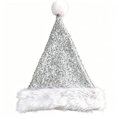 Festliche Glitzer-Mütze