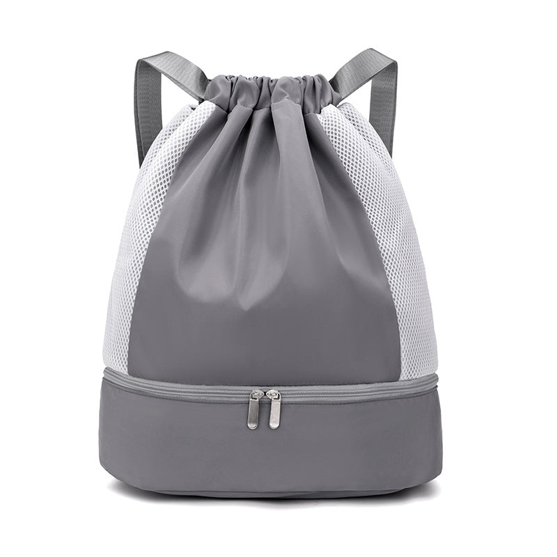 Sportlicher Mesh-Rucksack Mit Reißverschluss Brehn