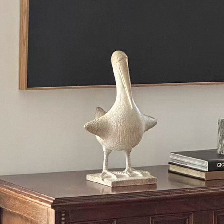 Dekorative Vogel Skulptur