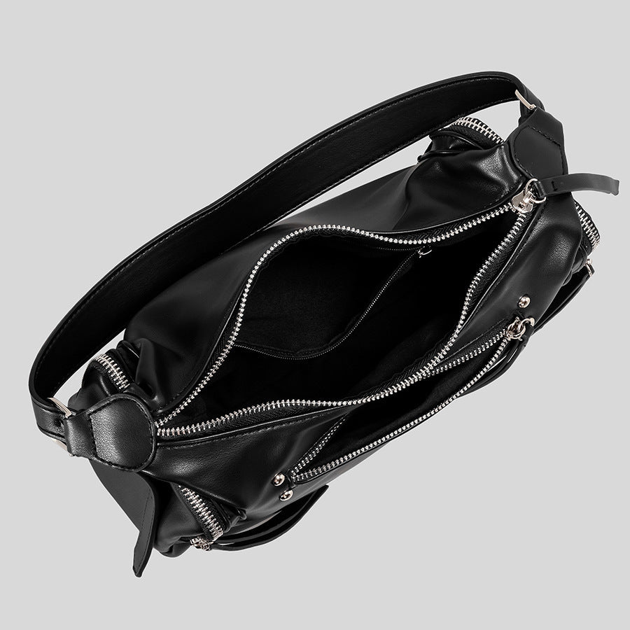 Mehrfächige lässige Hobo-Tasche