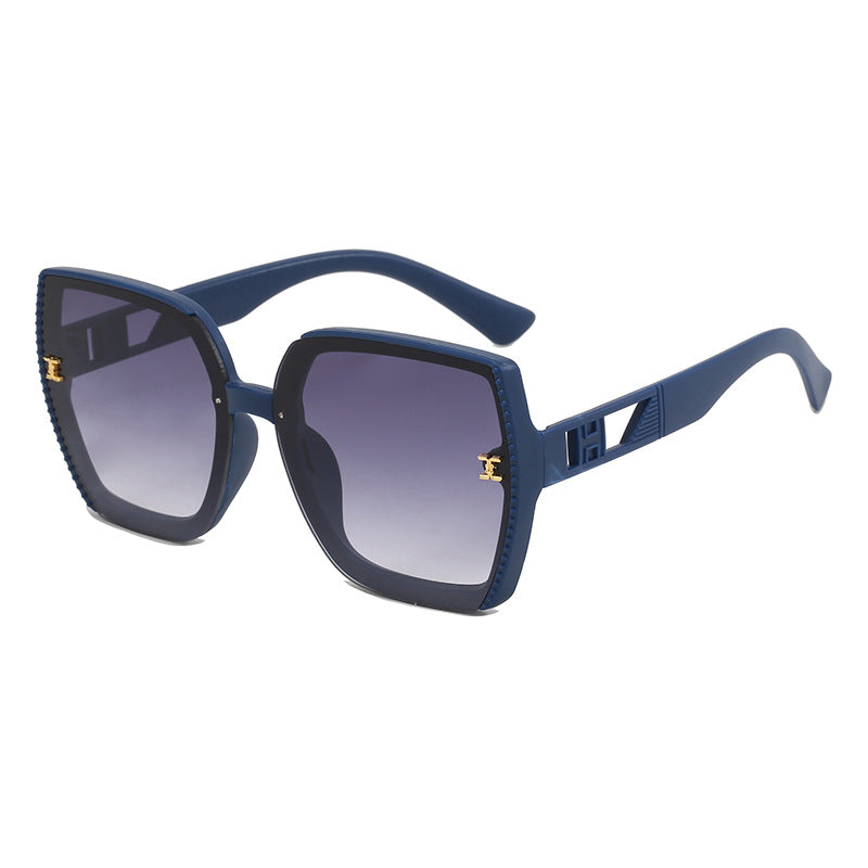 Damen quadratische Sonnenbrille mit hochwertigem Gestell und UV-Schutz Brehn
