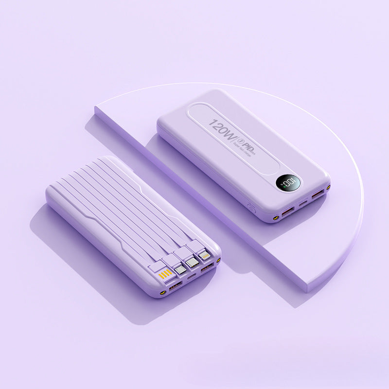 Hochleistungs-Powerbank mit Digitalanzeige und Schnellladefunktion Brehn