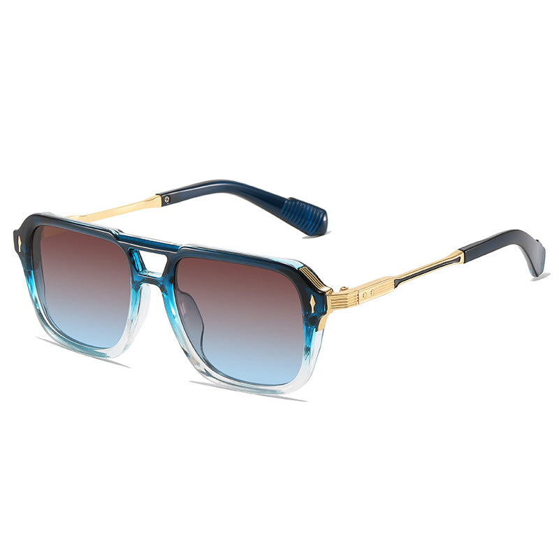 Bold Geometrischer Rahmen Sonnenbrille Brehn