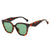 Überdimensionale Fashion Cat-Eye-Sonnenbrille mit Strassdetails Brehn