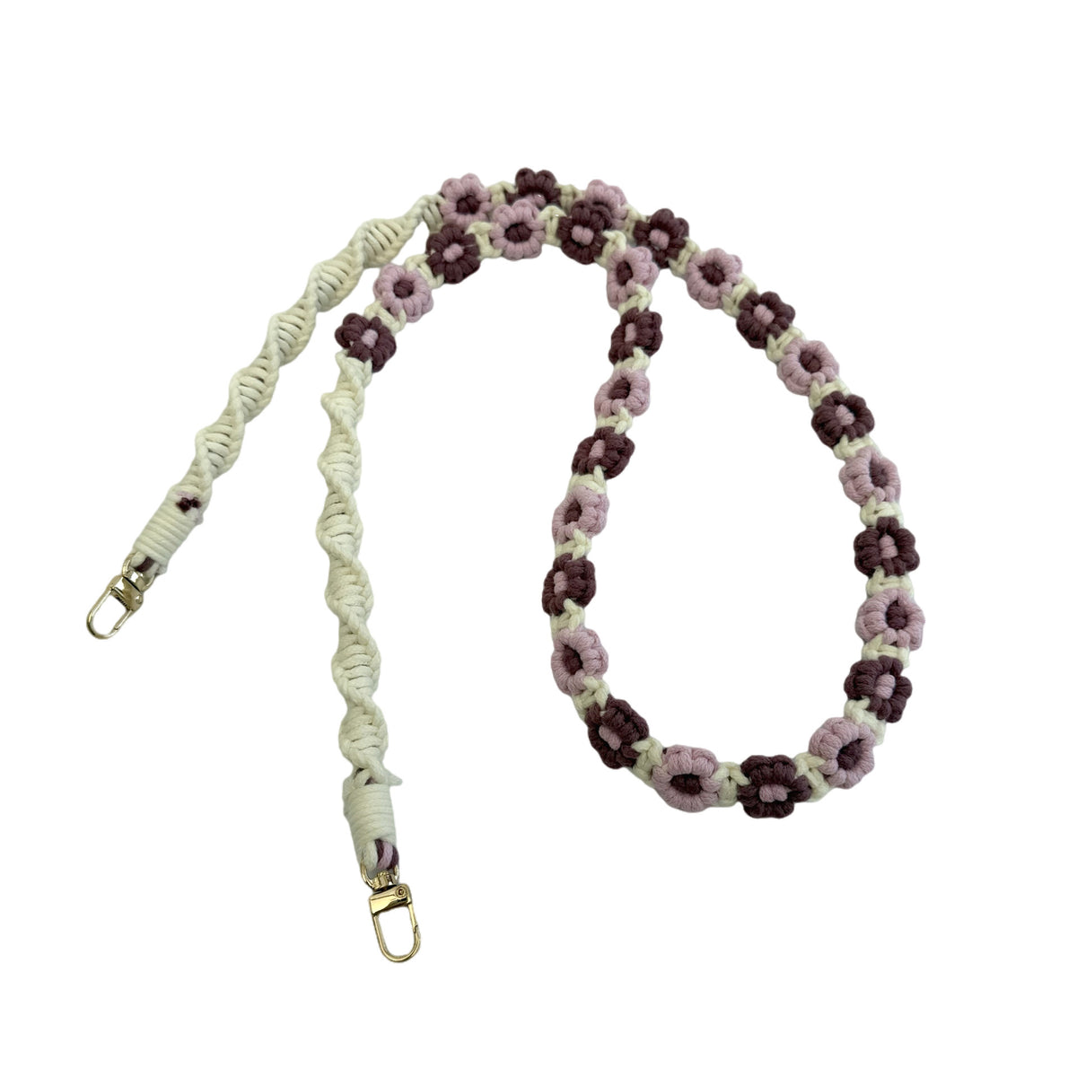 Stylische Macrame Brillenband Brehn