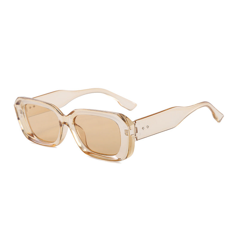 Damen Modische Oversized-Sonnenbrille mit hochwertigem Kunststoffrahmen Brehn