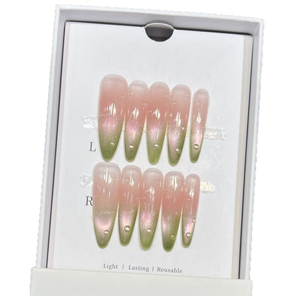 Stiletto Ombre Press-On Nail Set Brehn