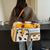 Verspielt gemusterte Reise-Duffle-Bag Brehn