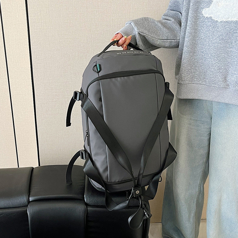 Sportliche Duffel-Tasche mit Verstellbarem Tragesystem Für Aktive Lebensstile Brehn