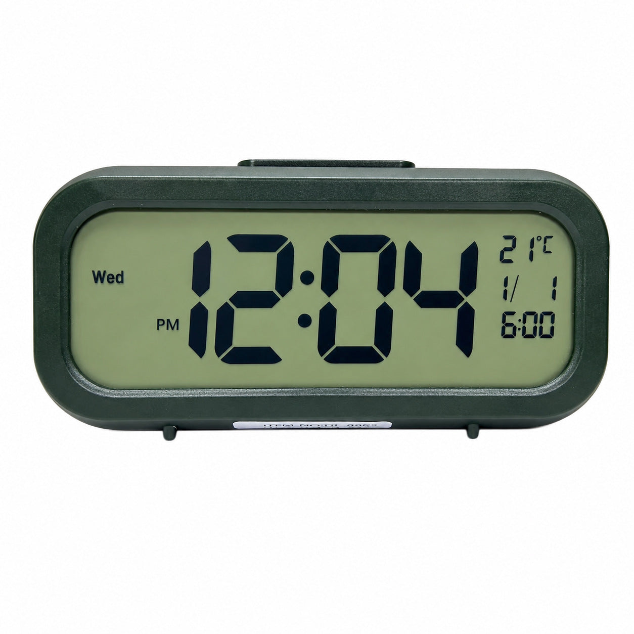 Digitaler Tischwecker mit Temperatursensor und Großem Led-Display Brehn