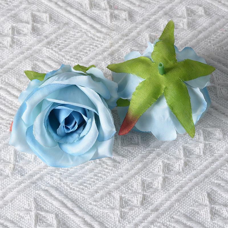 Eleganter Stoff Blumen Haarclip
