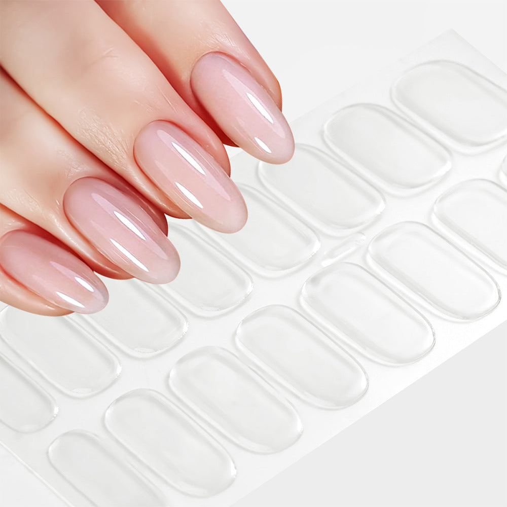 Premium Glänzendes Press-On-Nagel-Set