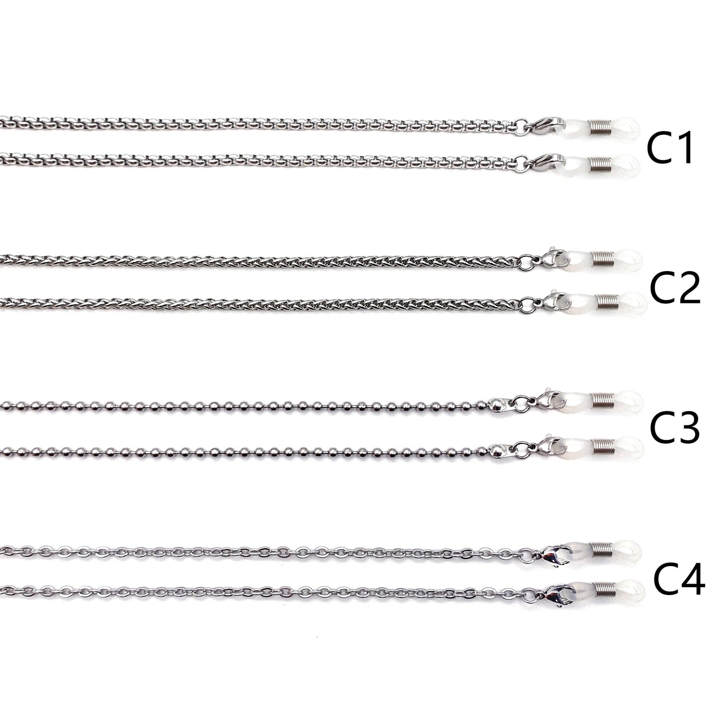 Stylische Ketten-Brillenband Brehn