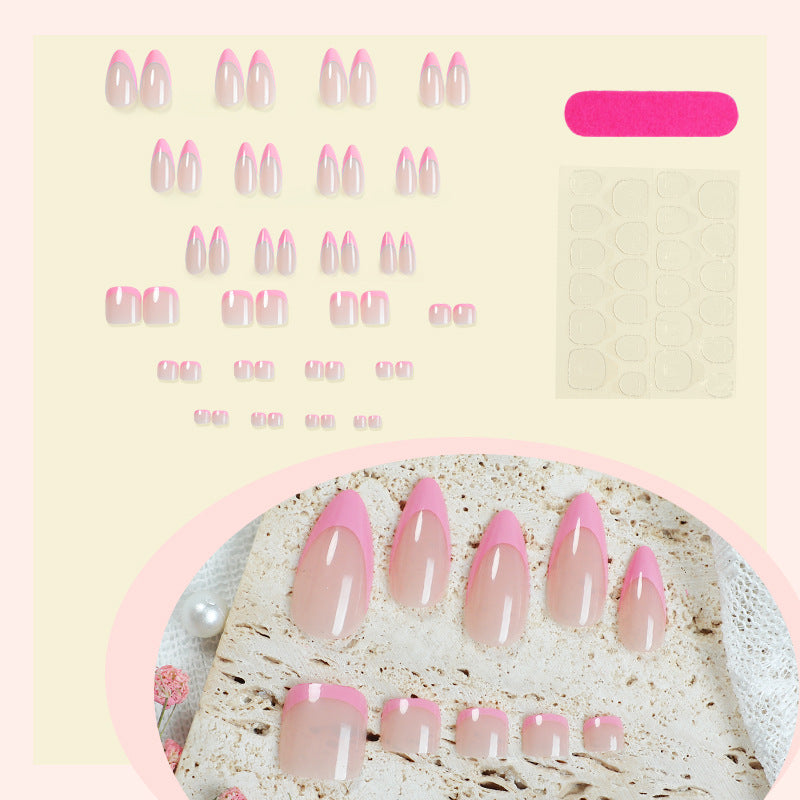 Premium Press-On Nagelset mit Ombre-Design Brehn
