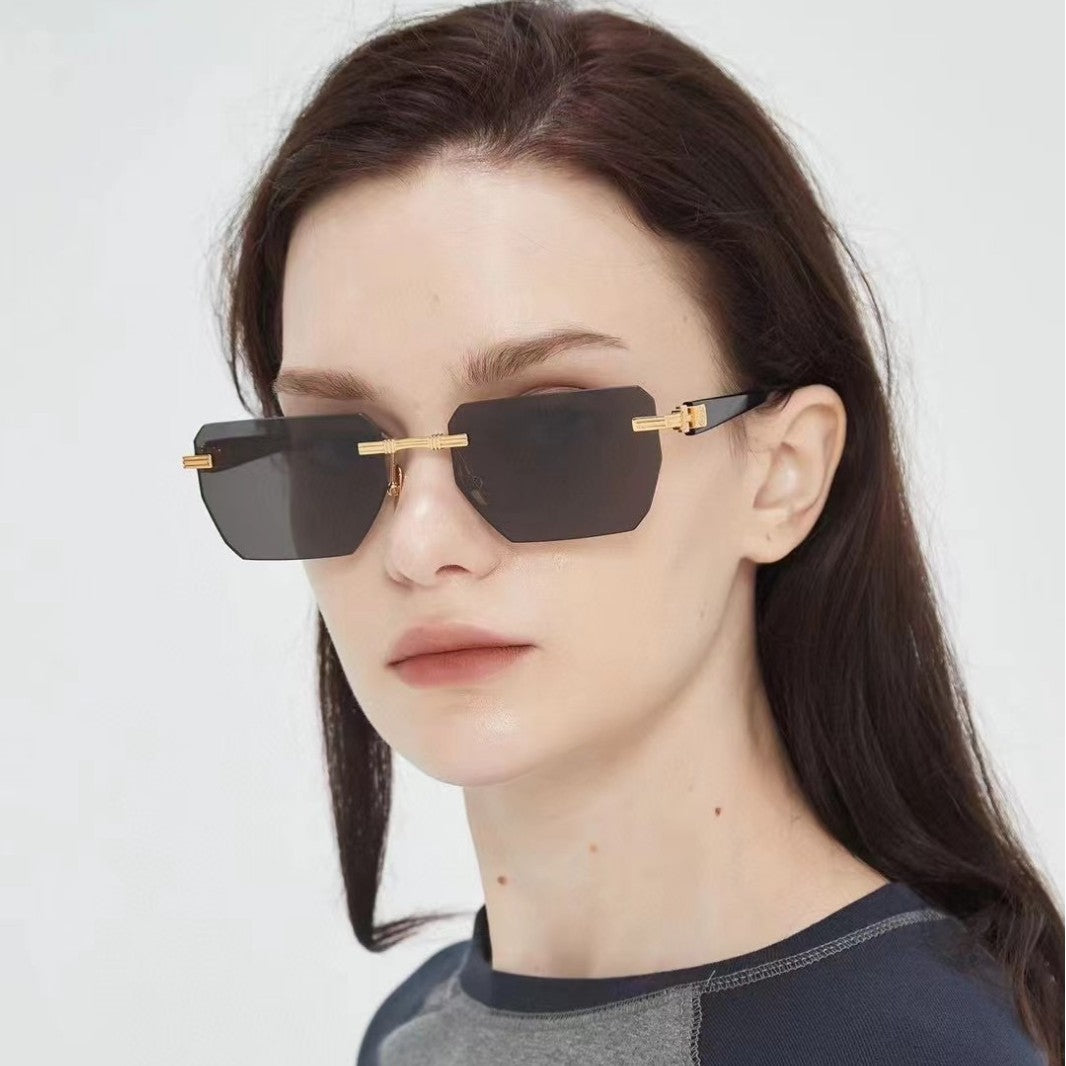 Damen Geometrische Sonnenbrille Brehn