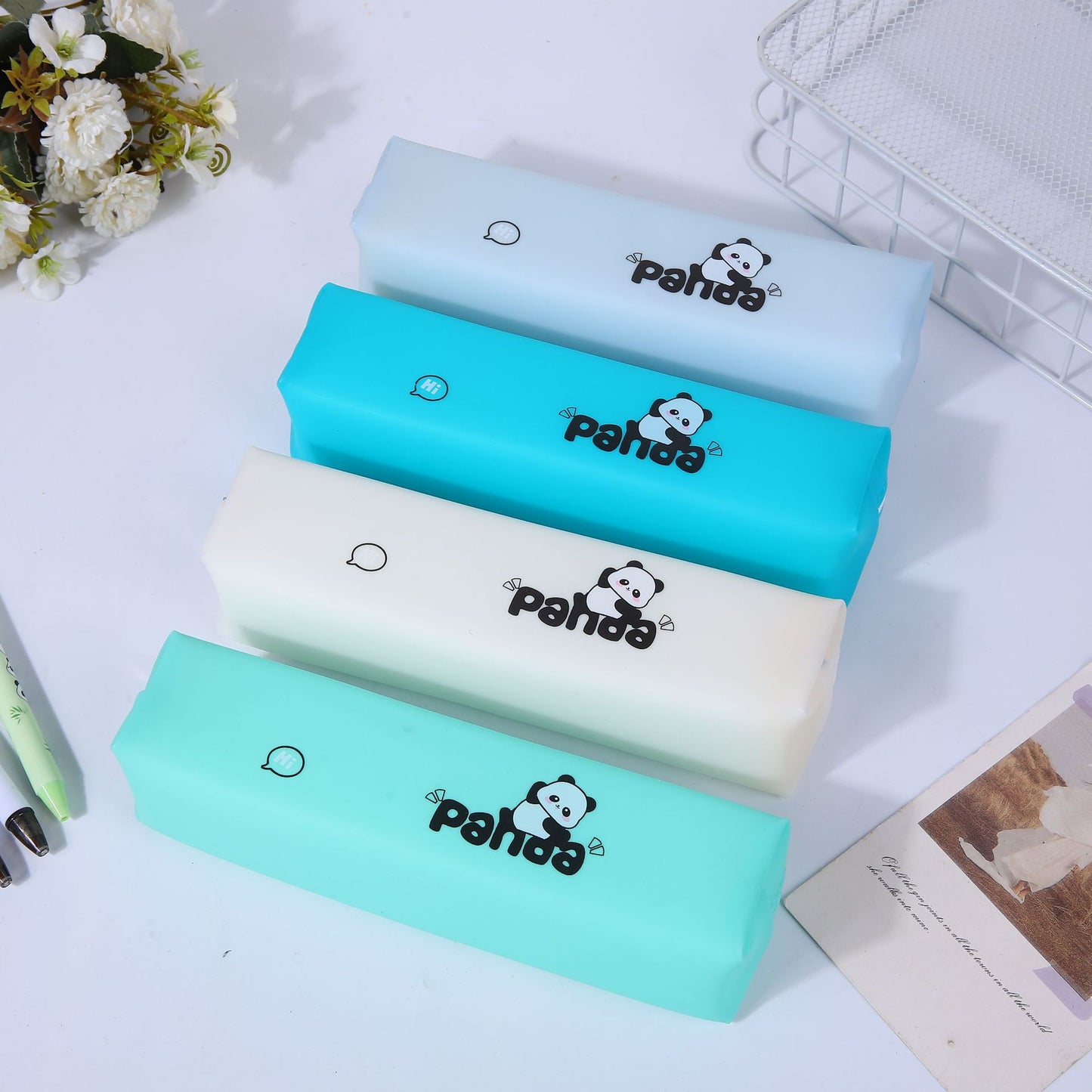 Stylischer Panda-Print-Füller Brehn
