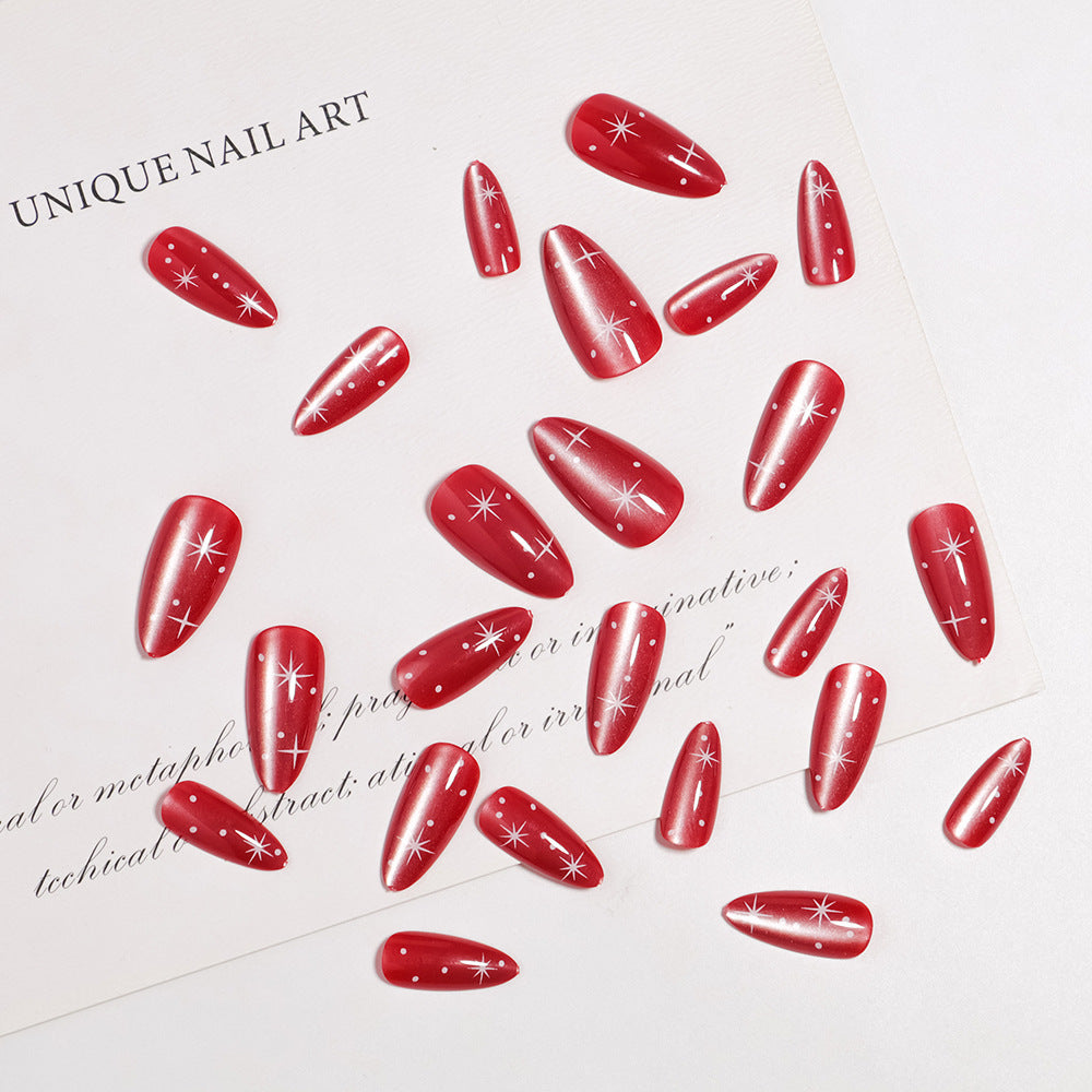 Glamorous Press-On Nail Design Brehn