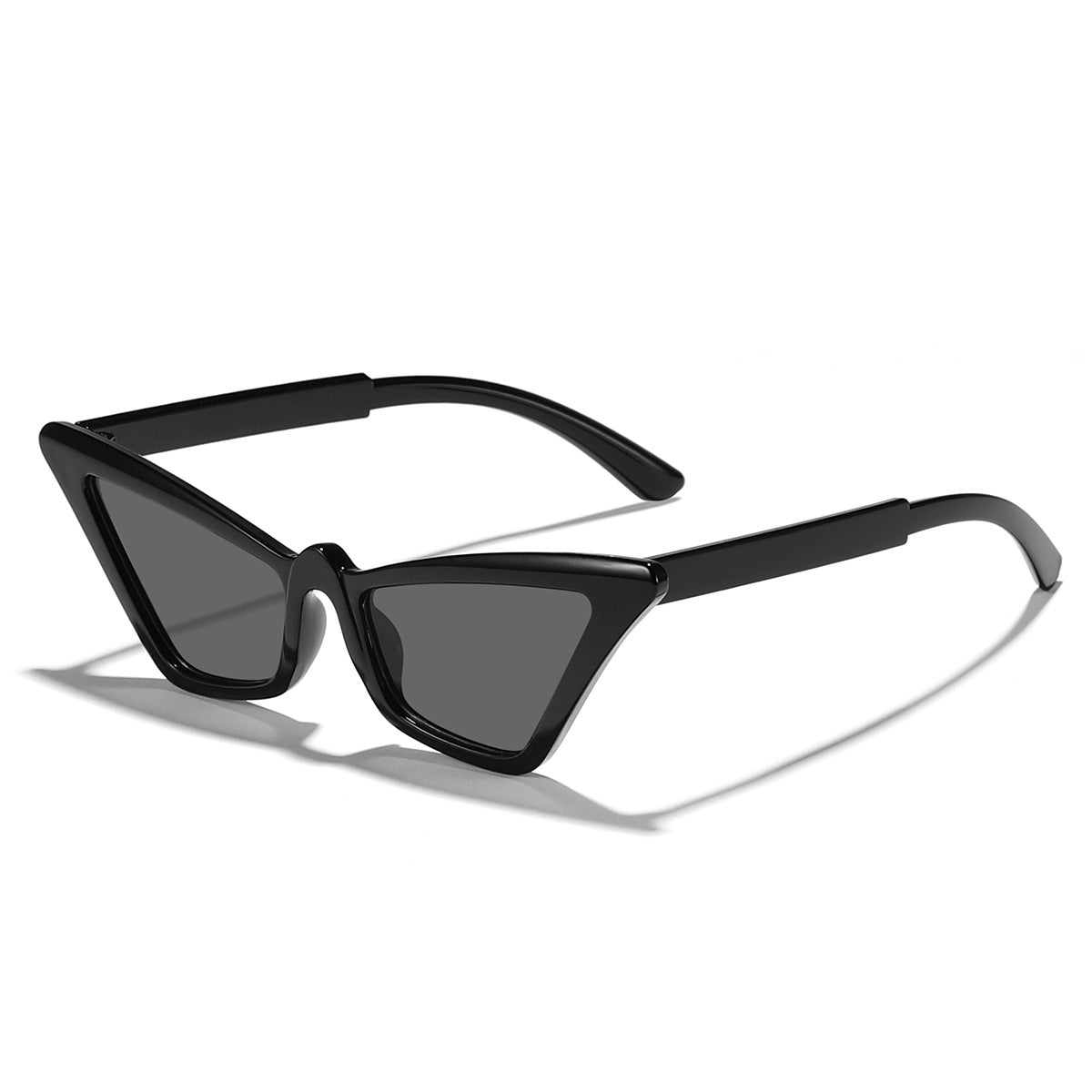 Damen trendige Katzenaugen-Sonnenbrille mit modernem Rahmen Brehn