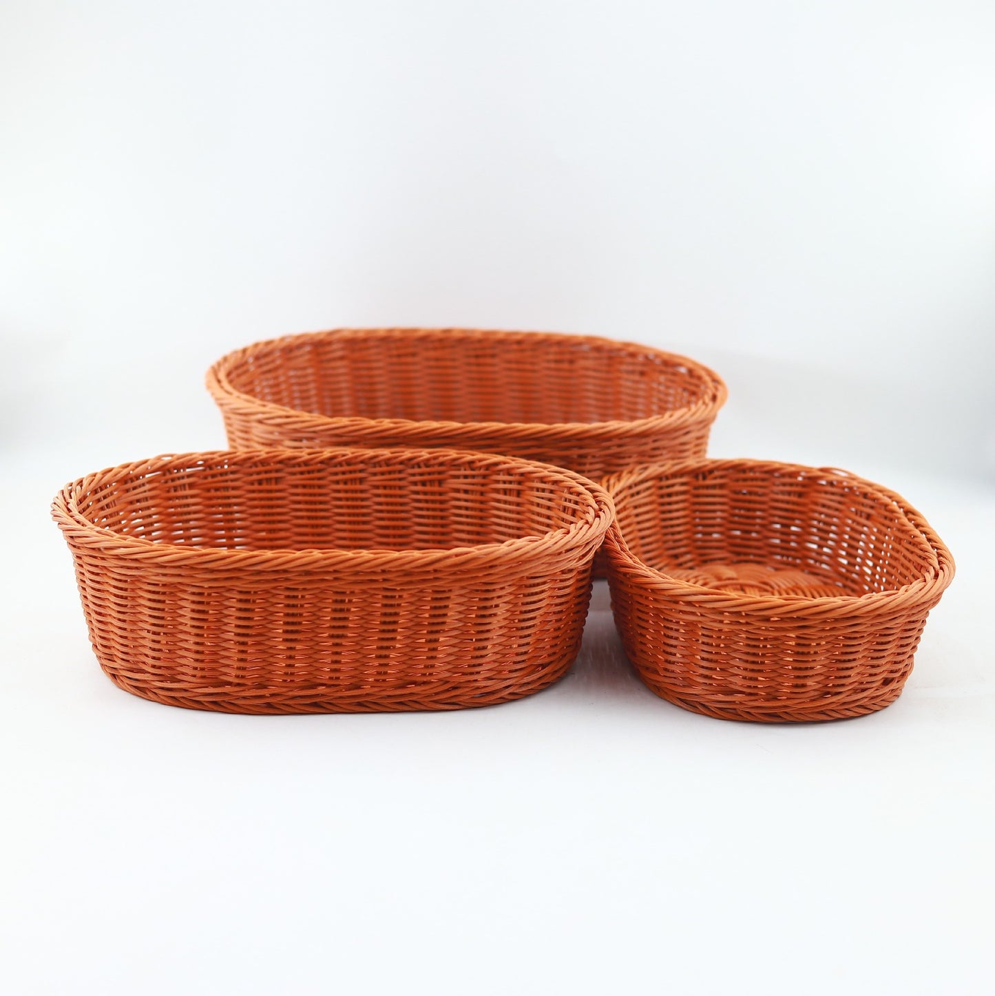 Unisex Korbset aus geflochtenem Material Brehn