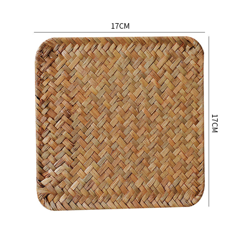Artisan Gewebtes Serviertablett Brehn