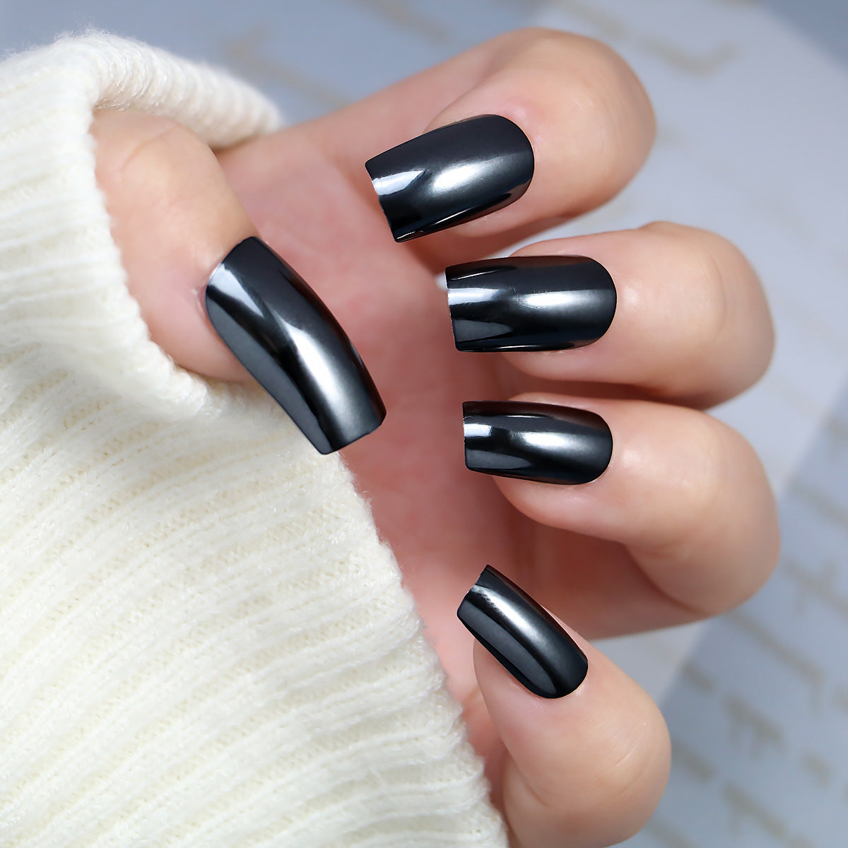 Premium Spiegel Finish Nagelkunst Tipps Brehn