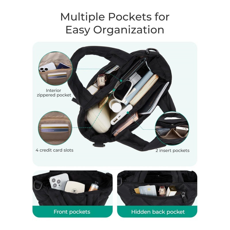 Elegante und Stilvolle Schultertasche mit Gepolstertem Design Brehn
