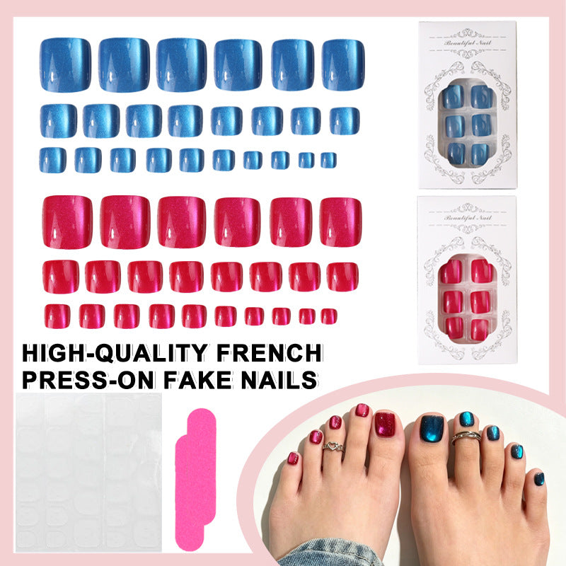 French Tip Press-On Nail Set Brehn