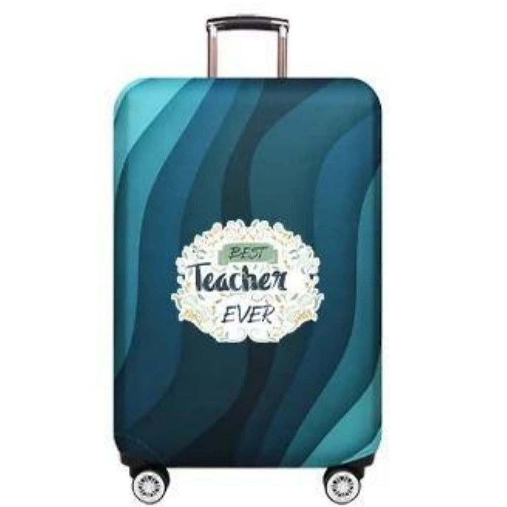 Damen Hartschalenreisekoffer mit kreativem Lehrermotiv Brehn
