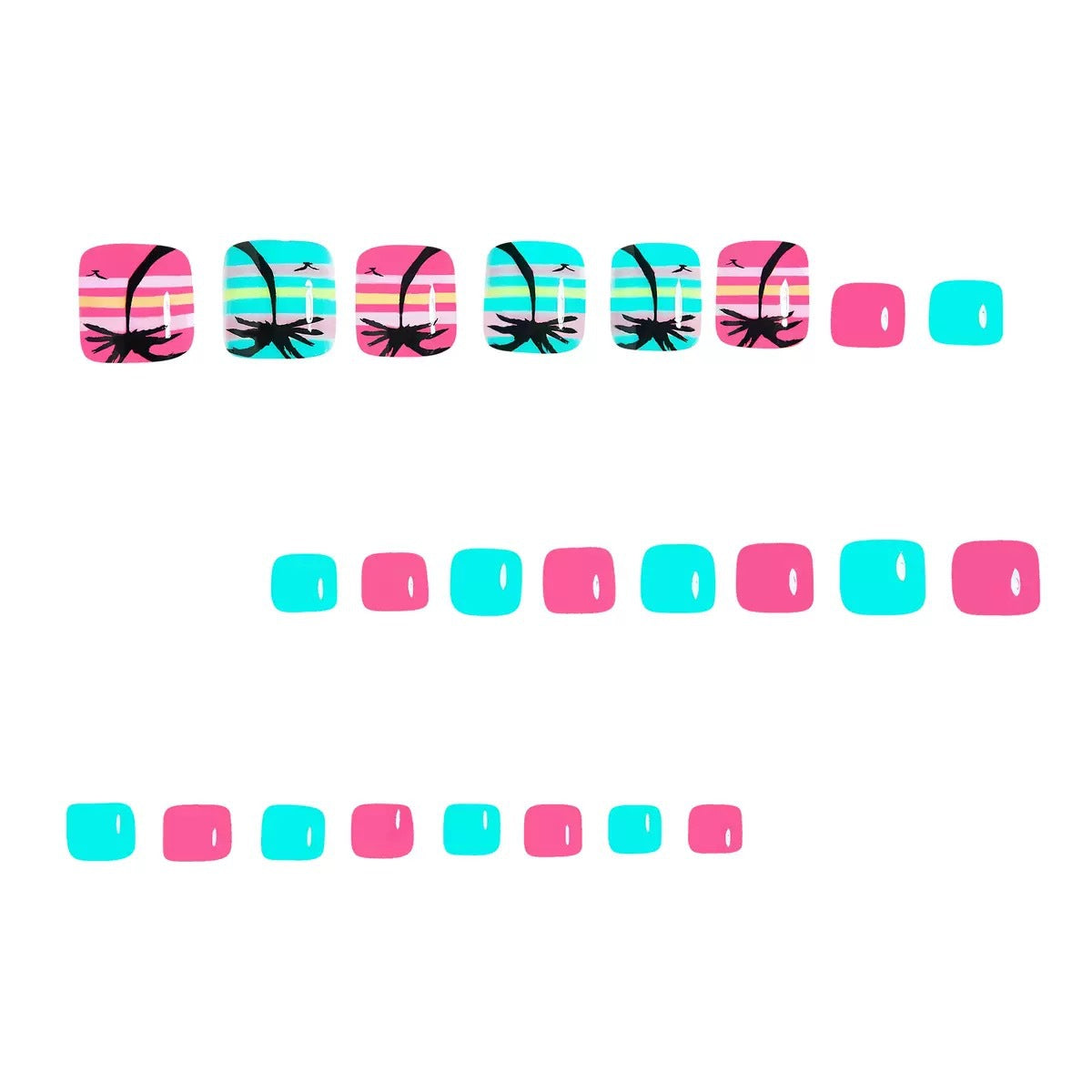 Elegante Flip-Flops mit Glitzerakzenten Brehn