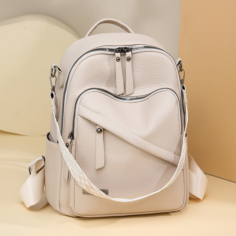 Stylischer Leder-Rucksack Brehn