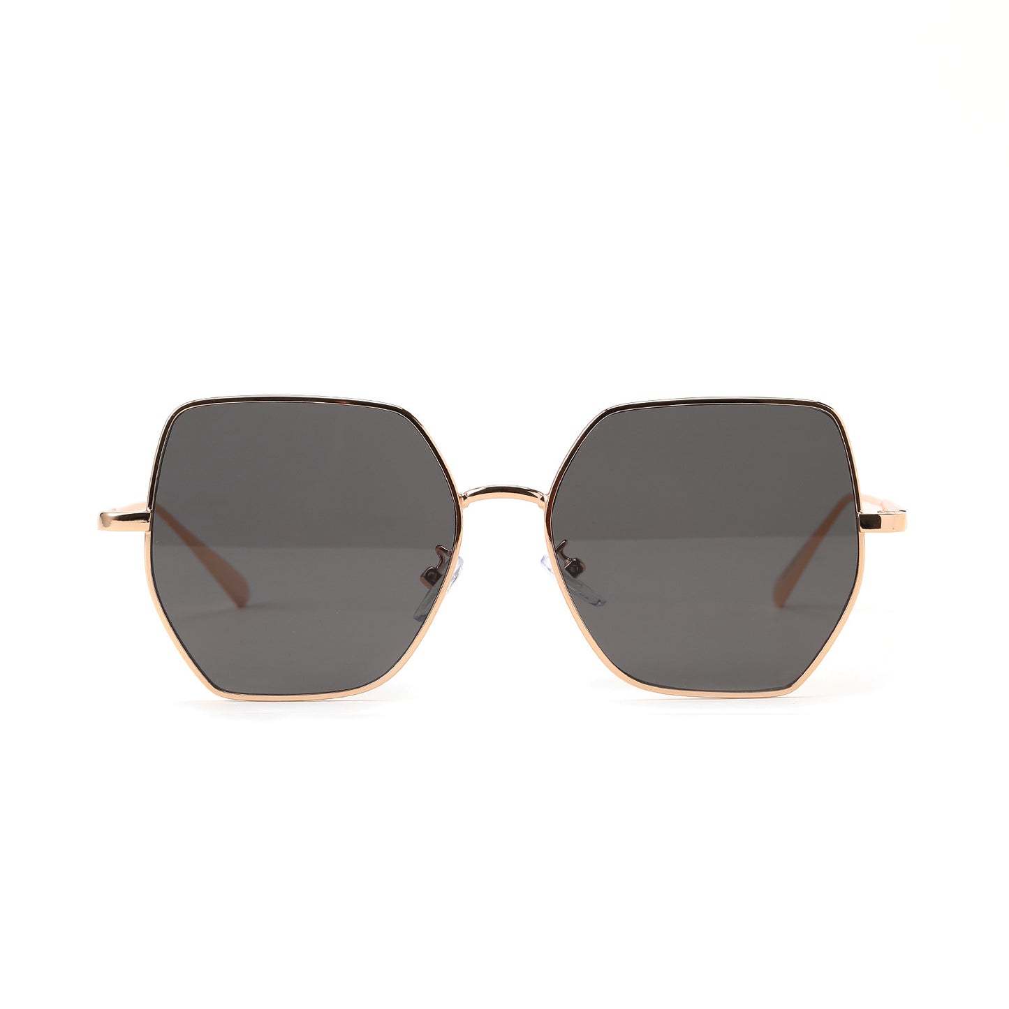 Damen modische hexagonale Sonnenbrille mit UV-Schutz Brehn