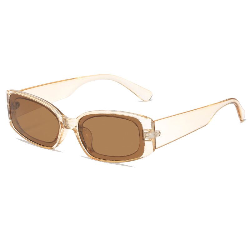 Damen modische Sonnenbrille im futuristischen Design Brehn