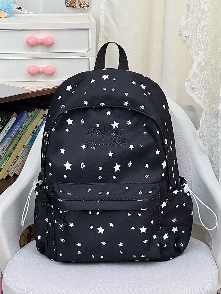 Sternmuster-Schulrucksack Brehn