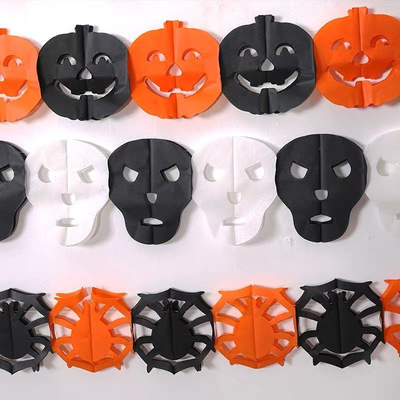 Dekorative Halloween Fledermaus Girlande Brehn