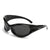 Damen sportliche Sonnenbrille mit aerodynamischem Design und UV-Schutz Brehn