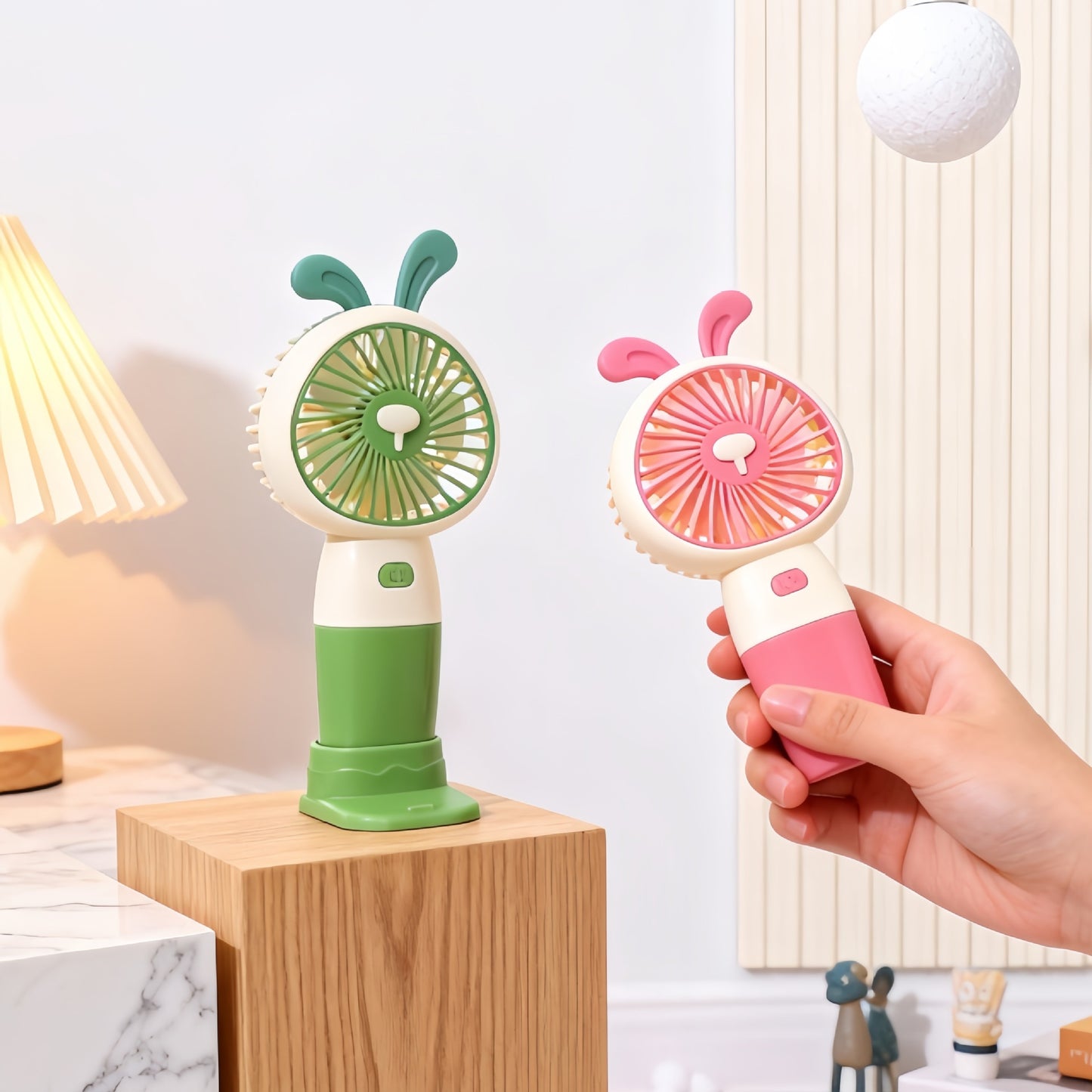 Damen Tragbarer Tier-Mini-Ventilator mit USB-Anschluss Brehn