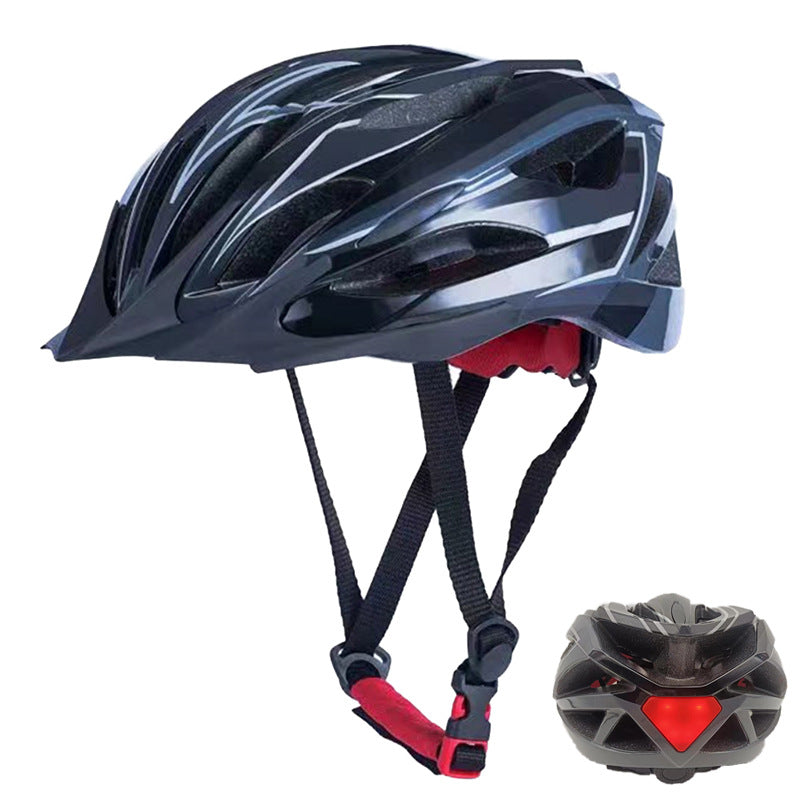 Fahrradhelm mit Led-Rücklicht und Optimaler Belüftung Brehn