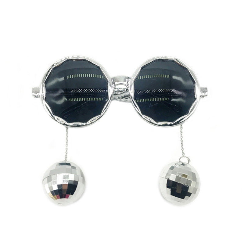 Damen stylische Sonnenbrille mit Glitzeranhängern Brehn