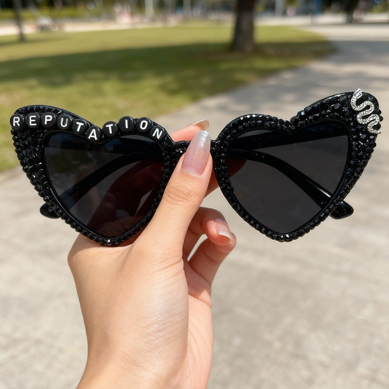 Statement Herzförmige Sonnenbrille Brehn 1787141240