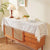 Dekoratives Blattmuster Tischdecke