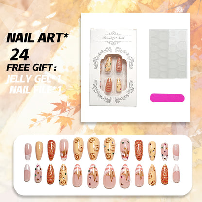 Elegantes Holiday Press-On Nail Set