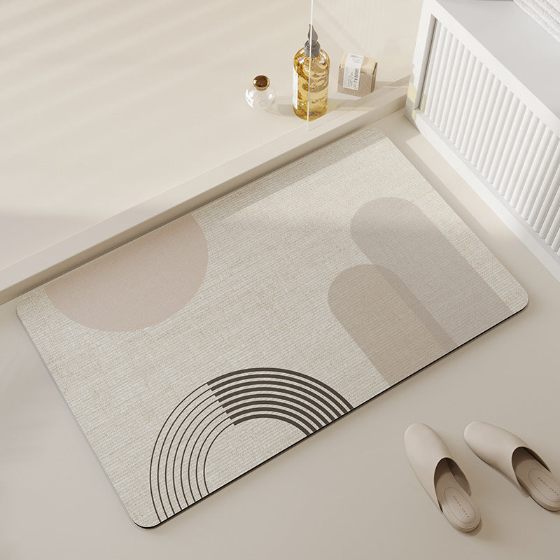 Modern Abstract Rutschfester Teppich