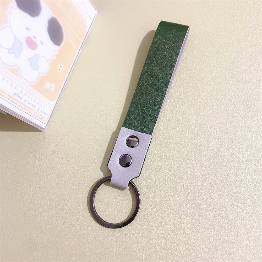 Minimalistischer Leder-Schlüsselanhänger Brehn