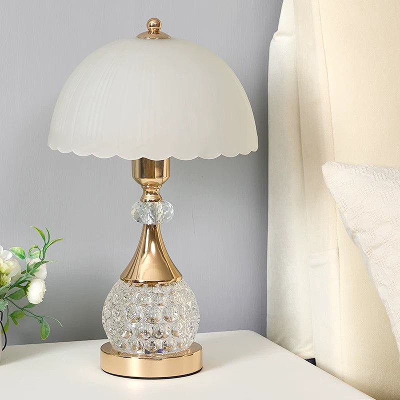 Dekorative Kristall Tischlampe