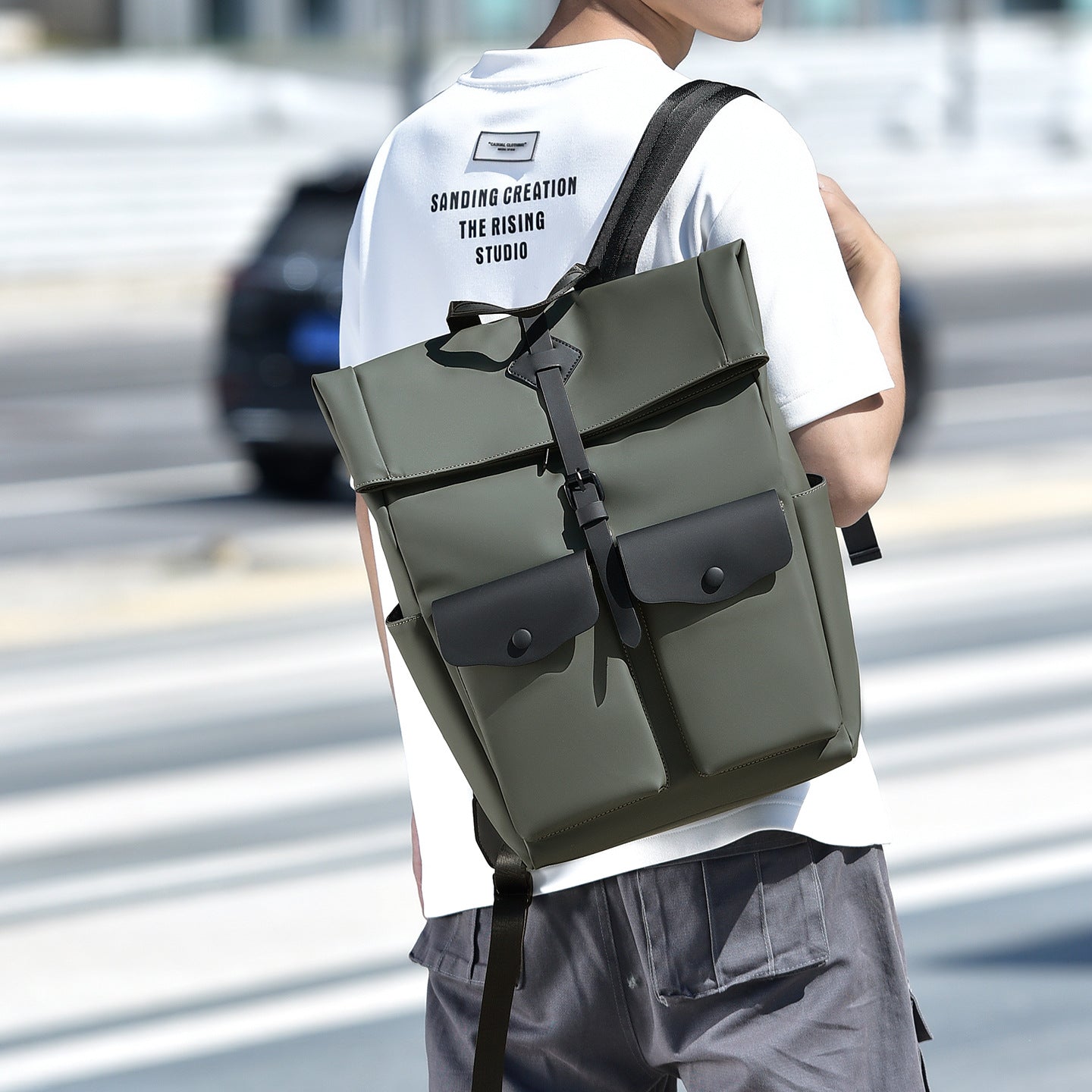 Stilvoller wasserdichter Rucksack Brehn