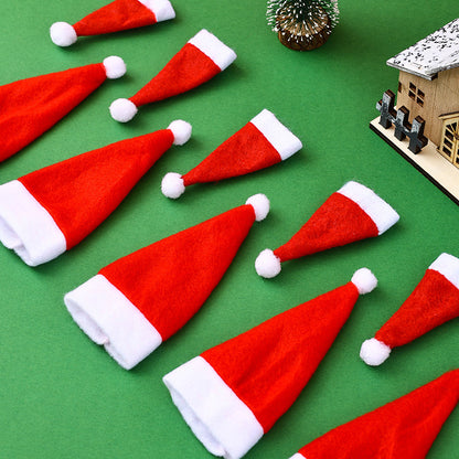 Festlicher Weihnachtsmann-Hut aus Filz Brehn