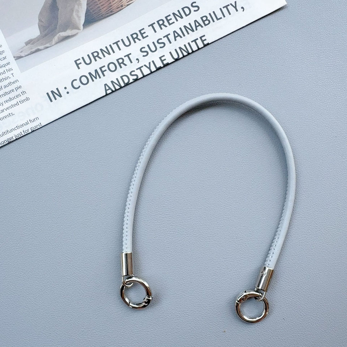 Premium langlebiger Schlüsselband mit Metallclips Brehn