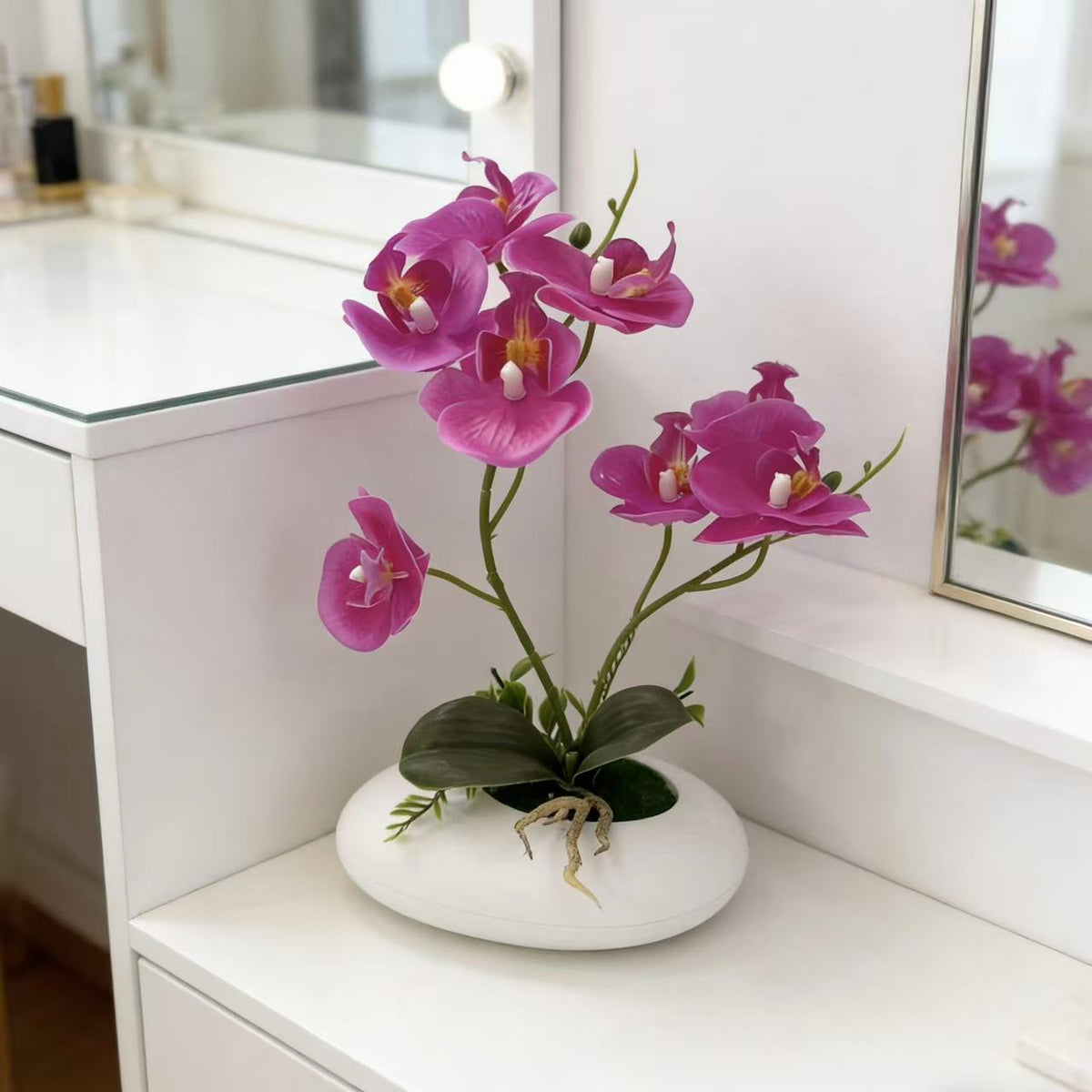 Lebensechte Orchideenblumenarrangement  1790480790